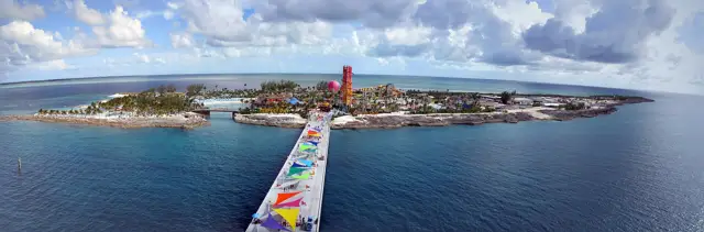 Cruise line private islands